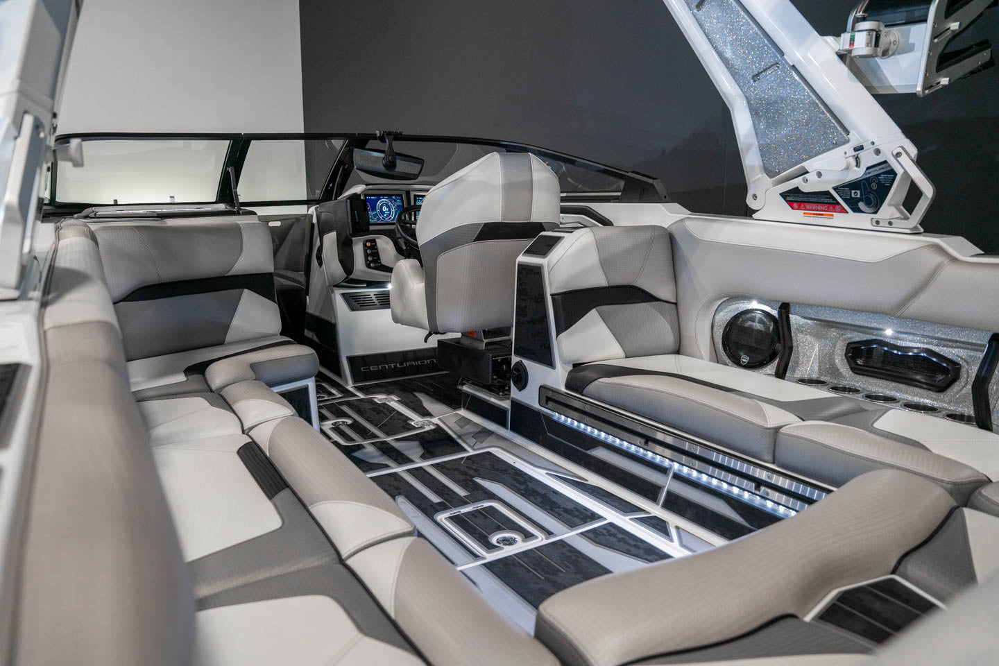 2021 Centurion Ri245 - Silver Metal Flake / White - BoardCo