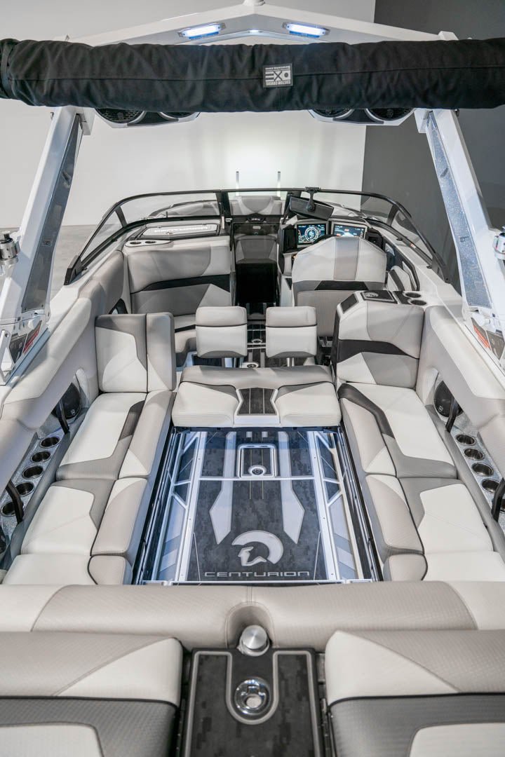 2021 Centurion Ri245 - Silver Metal Flake / White - BoardCo