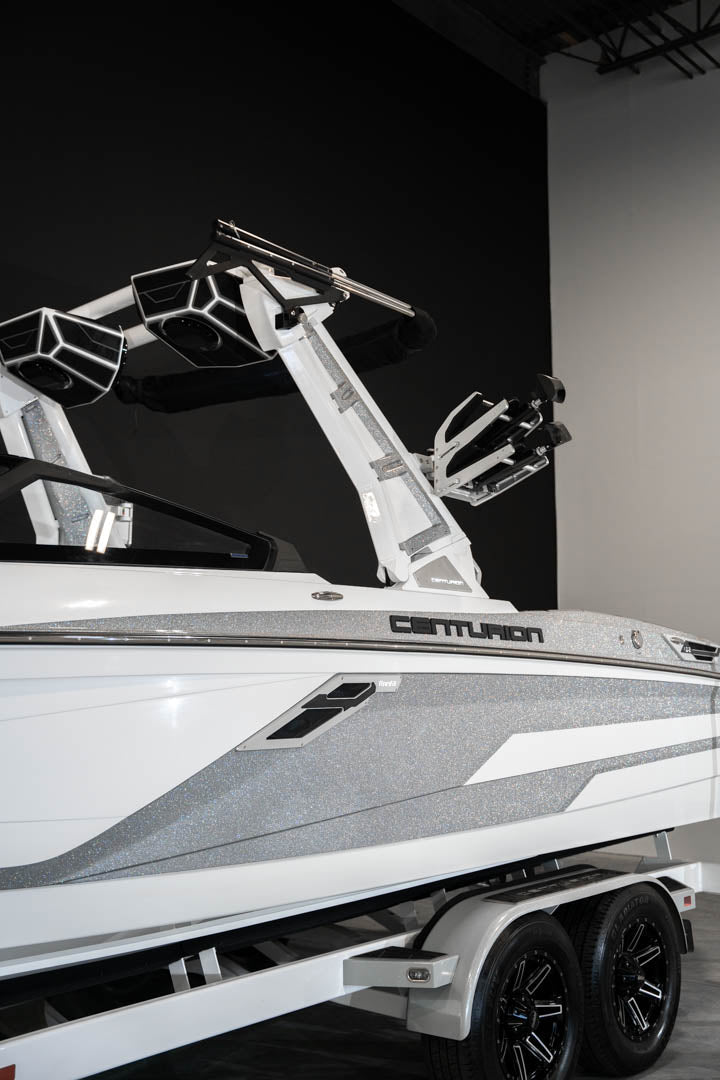 2021 Centurion Ri245 - Silver Metal Flake / White - BoardCo
