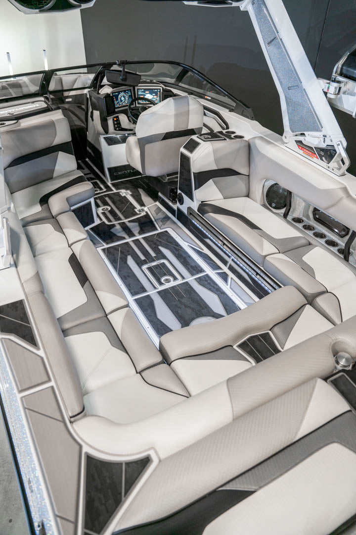 2021 Centurion Ri245 - Silver Metal Flake / White - BoardCo