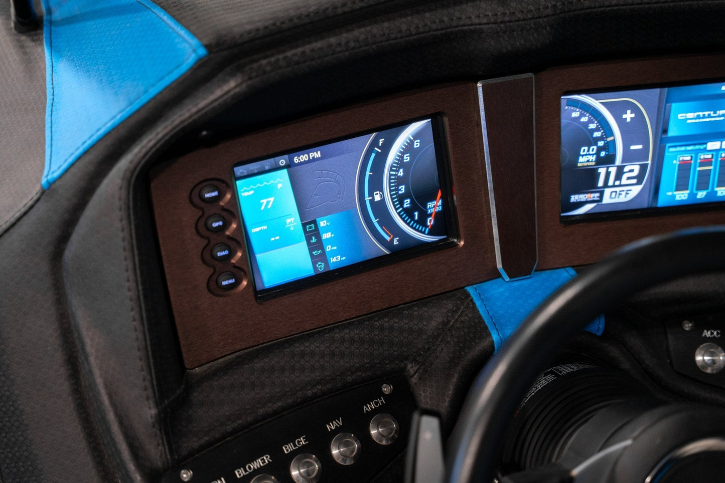 2021 Centurion Ri257 - Blue / Silver Flake - BoardCo Boats