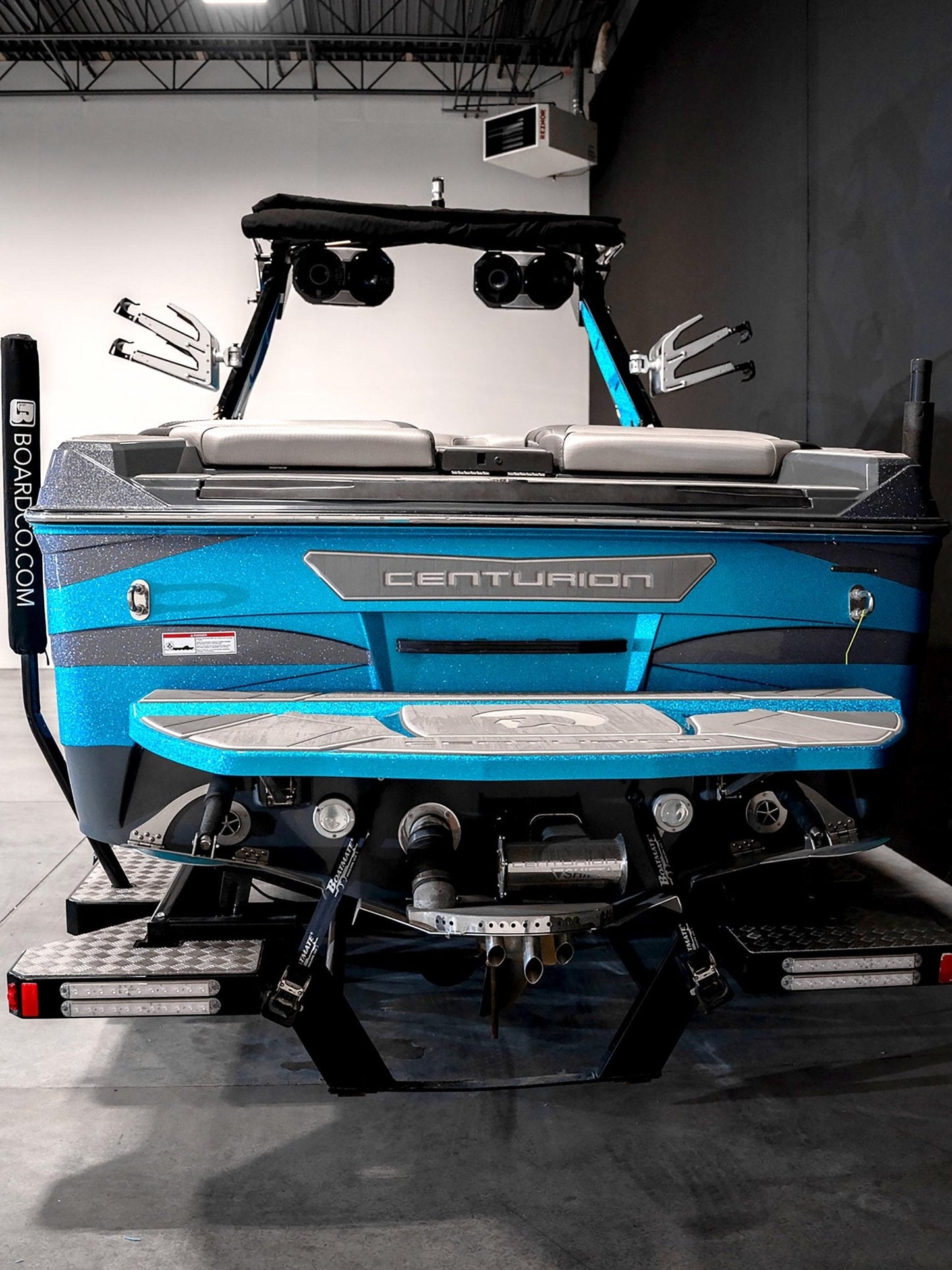 2021 Centurion Ri265 - Gunmetal Flake / Bahama Blue Flake / Charcoal - BoardCo