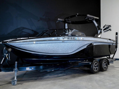 2021 Centurion Vi22 - Gunmetal Flake / Onyx Black - BoardCo Boats