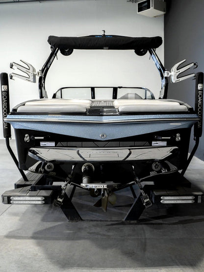 2021 Centurion Vi22 - Gunmetal Flake / Onyx Black - BoardCo Boats