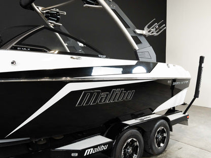 2021 Malibu 21 MLX - White / Black - BoardCo Boats