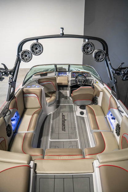 2021 Sanger 231 SL Red / Grey / Black - BoardCo Boats