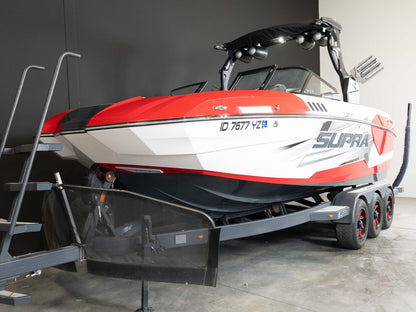 2021 Supra SA550 - Red / White - BoardCo Boats