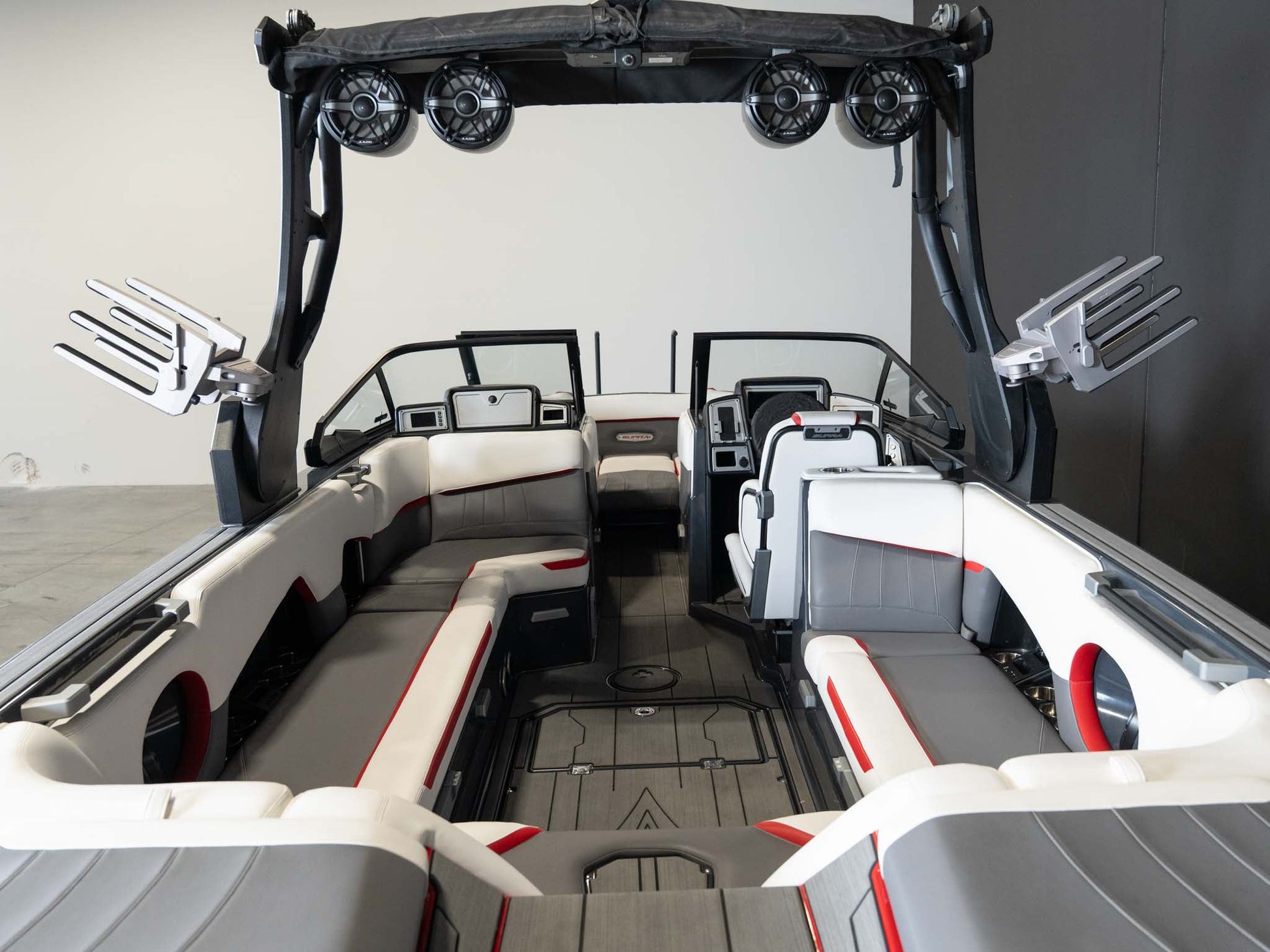 2021 Supra SA550 - Red / White - BoardCo Boats