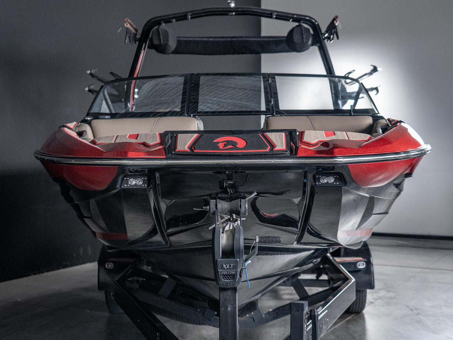 2022 Centurion Fi23 - Black / Red - BoardCo Boats