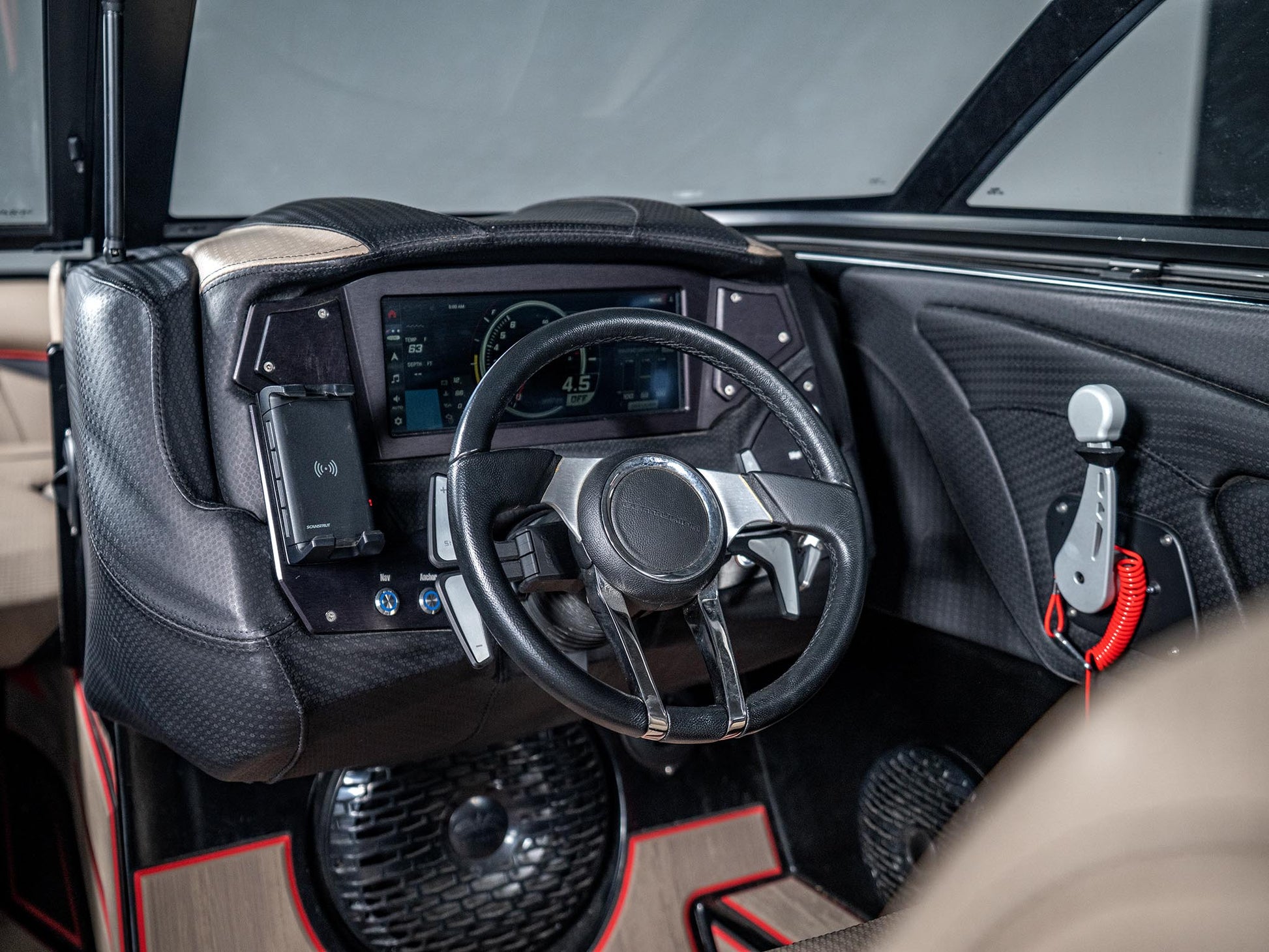 2022 Centurion Fi23 - Black / Red - BoardCo Boats