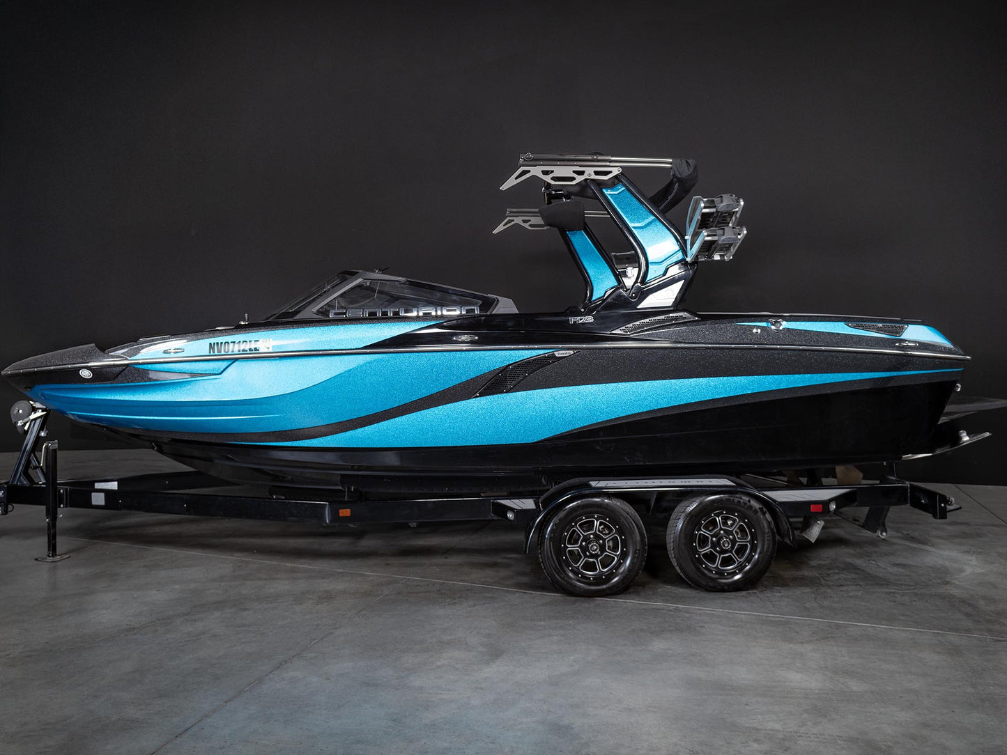 2022 Centurion Fi23 - Blue Flake / Black - BoardCo Boats