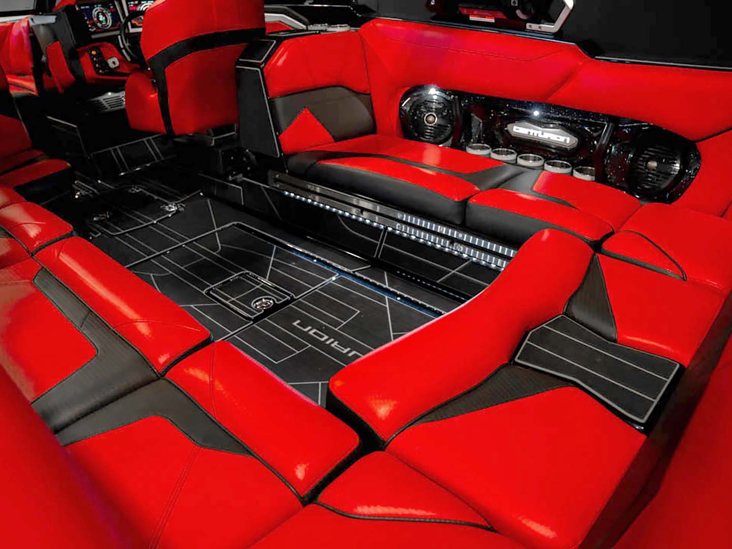 2022 Centurion Ri245 - Black Flake / Red / Onyx Black - BoardCo