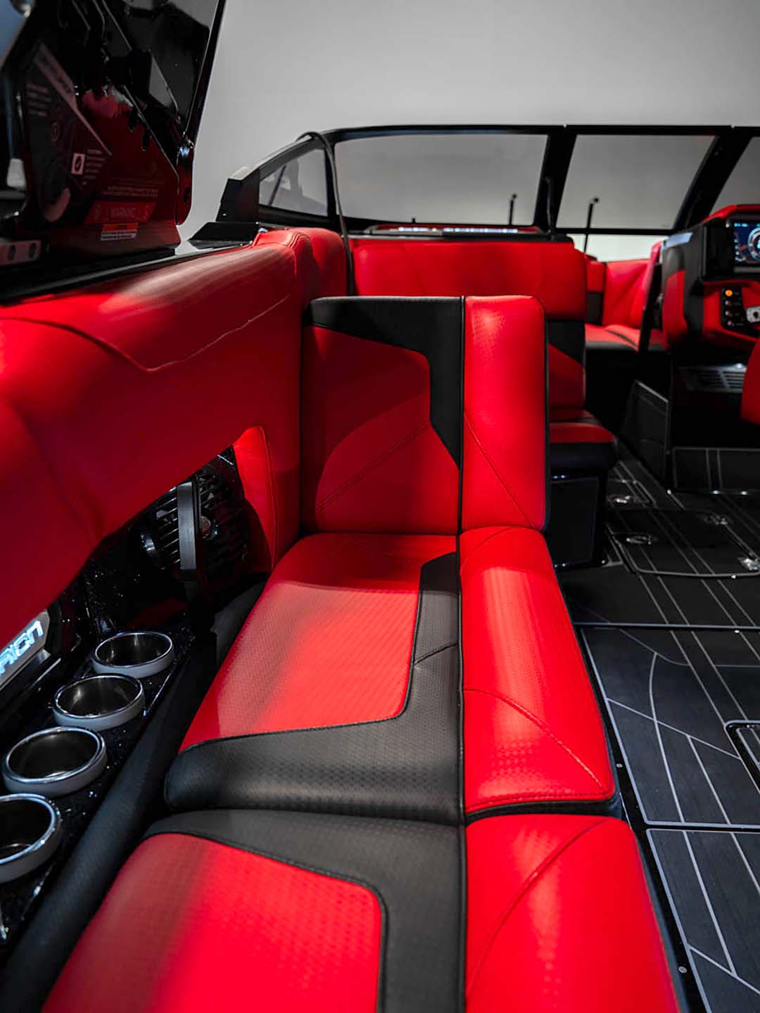 2022 Centurion Ri245 - Black Flake / Red / Onyx Black - BoardCo