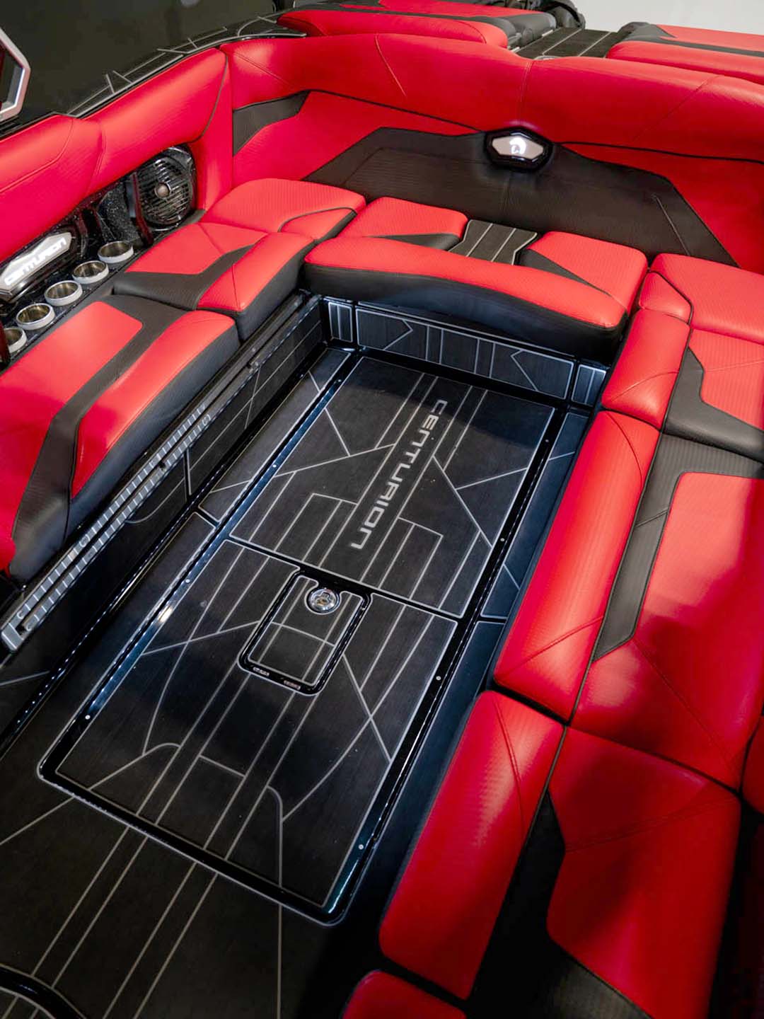 2022 Centurion Ri245 - Black Flake / Red / Onyx Black - BoardCo