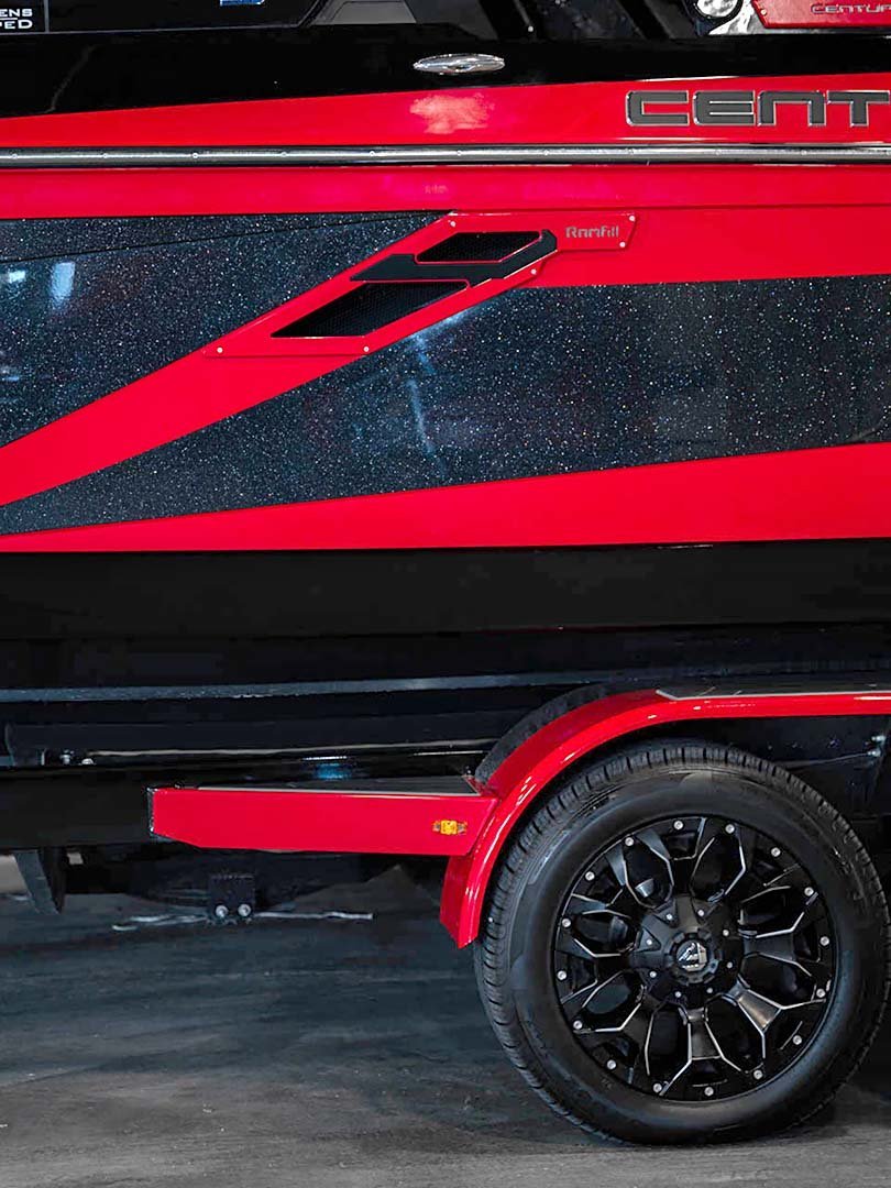 2022 Centurion Ri245 - Black Flake / Red / Onyx Black - BoardCo