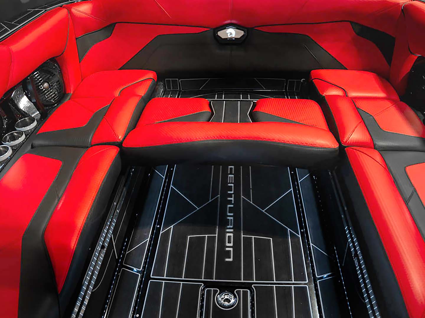 2022 Centurion Ri245 - Black Flake / Red / Onyx Black - BoardCo