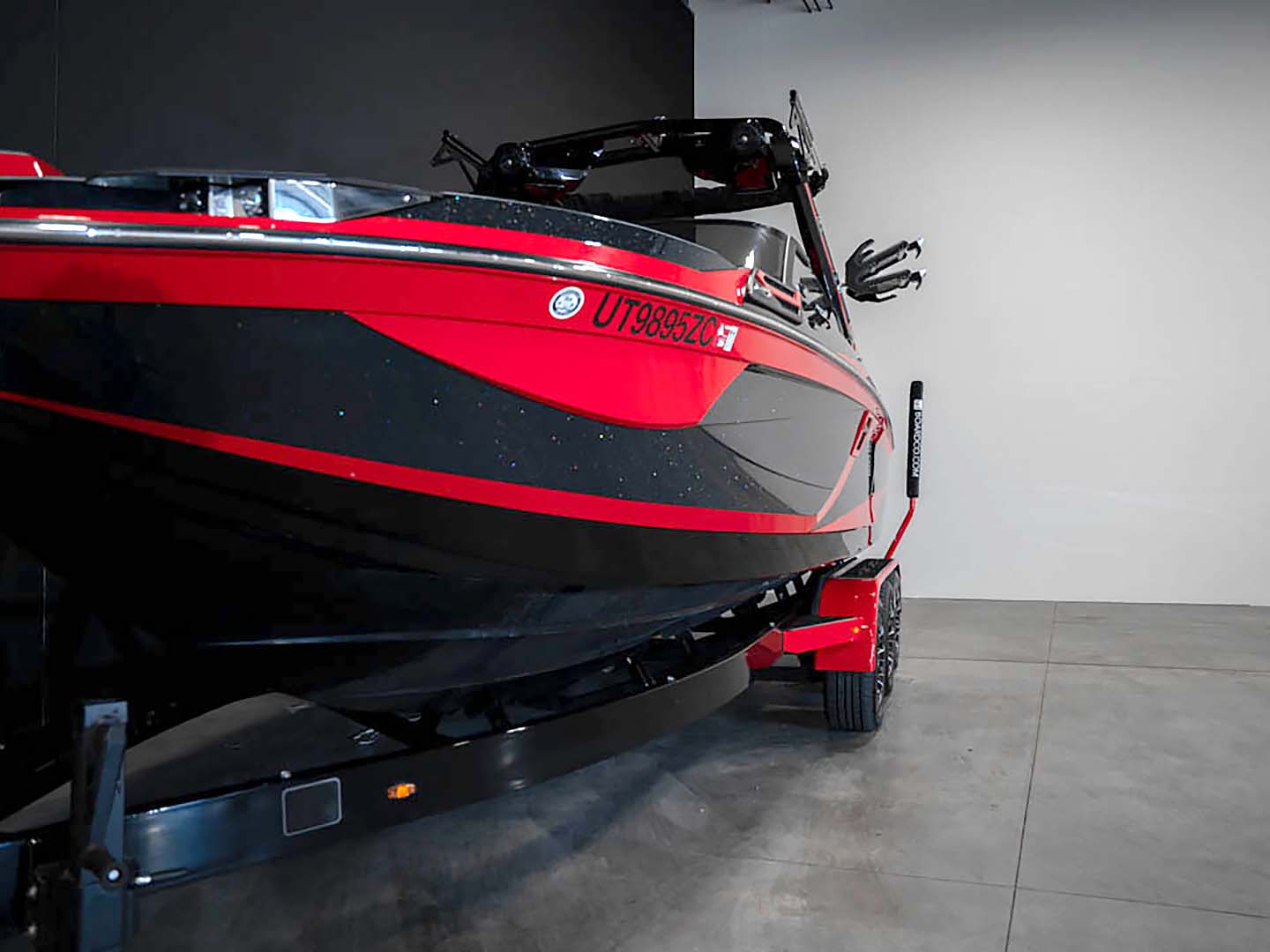 2022 Centurion Ri245 - Black Flake / Red / Onyx Black - BoardCo