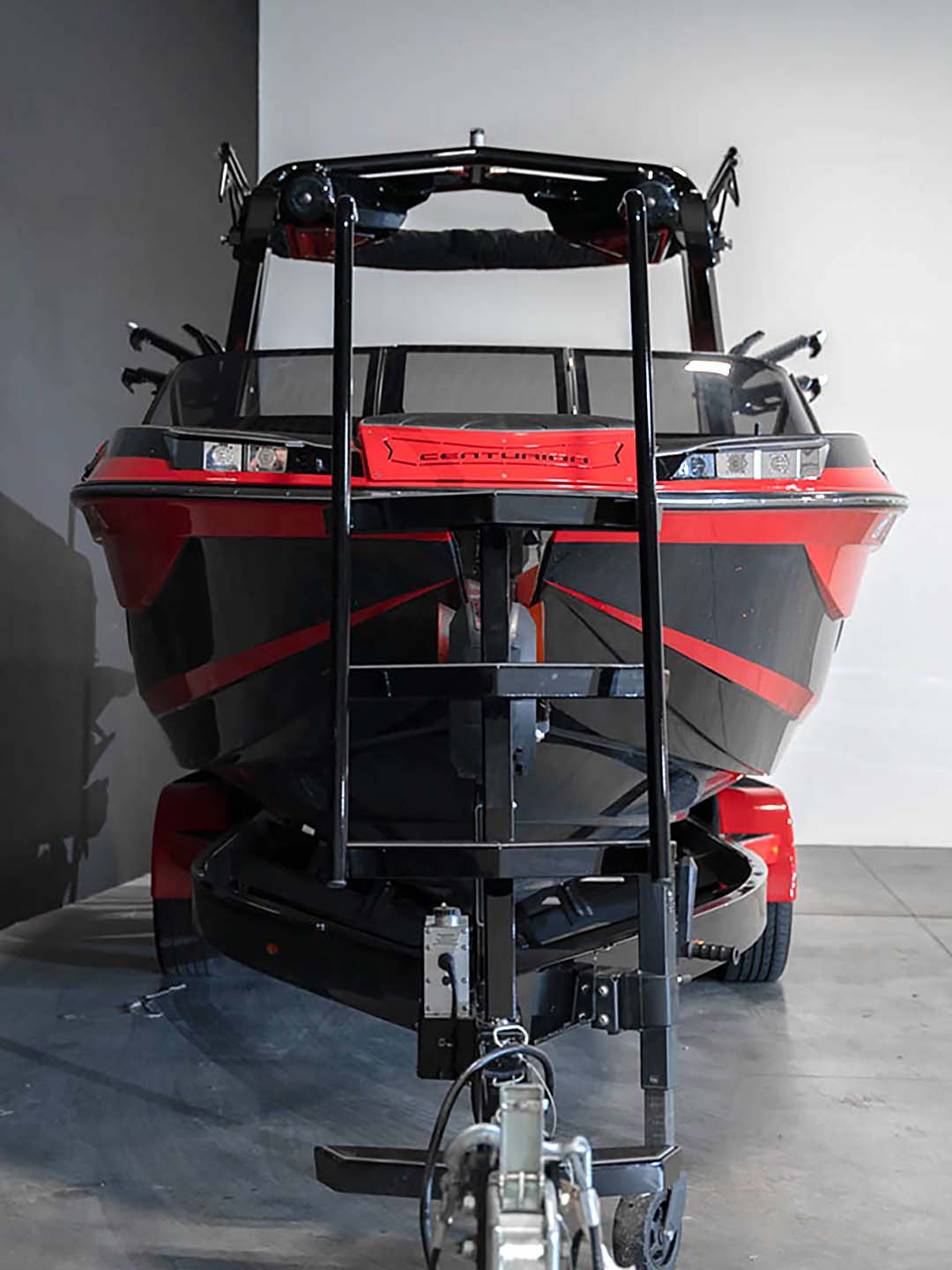 2022 Centurion Ri245 - Black Flake / Red / Onyx Black - BoardCo