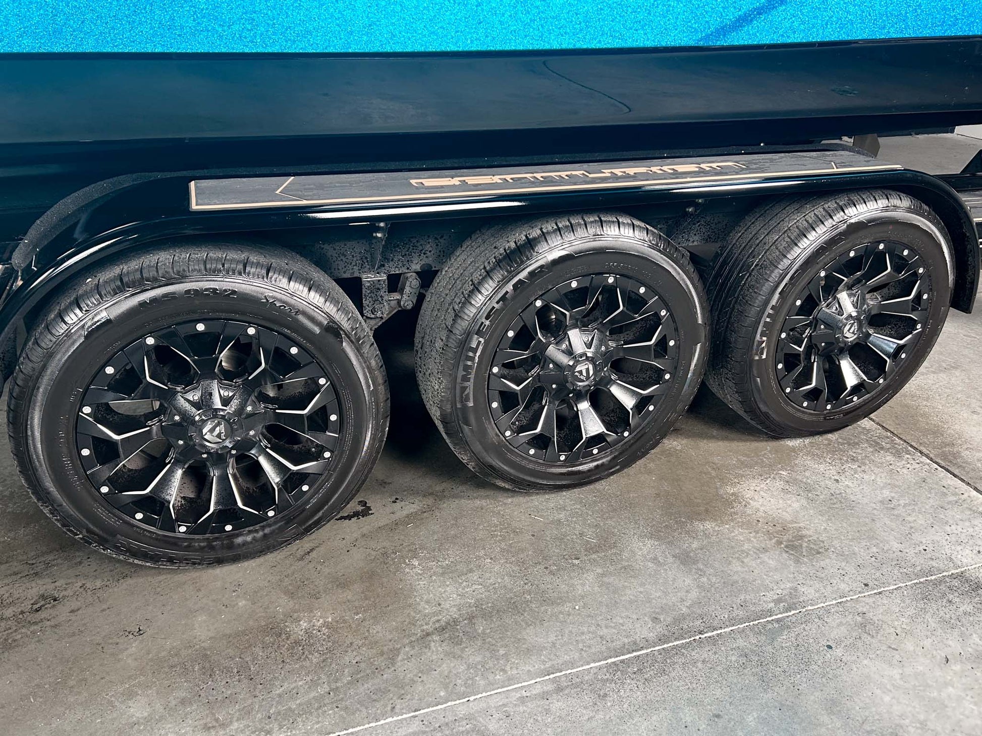 2022 Centurion Ri245 - Blue Flake / Black - BoardCo