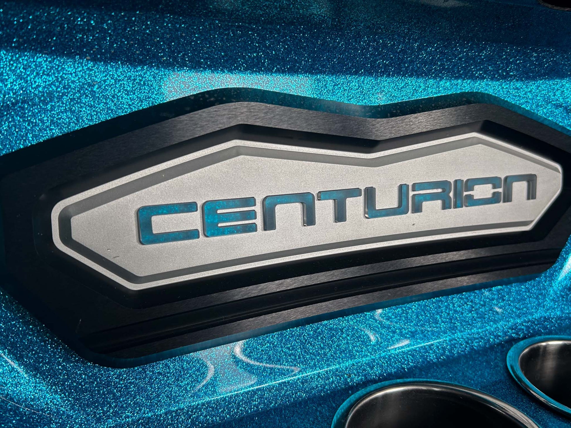 2022 Centurion Ri245 - Blue Flake / Black - BoardCo Boats