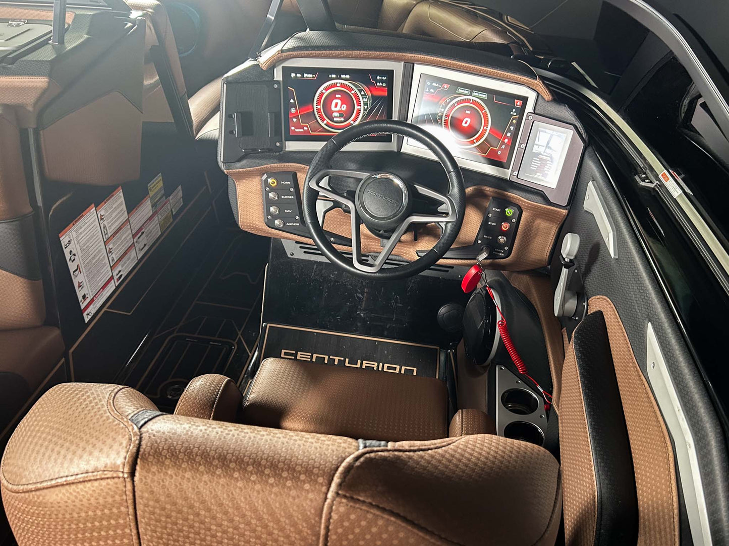 2022 Centurion Ri245 - Blue Flake / Black - BoardCo Boats