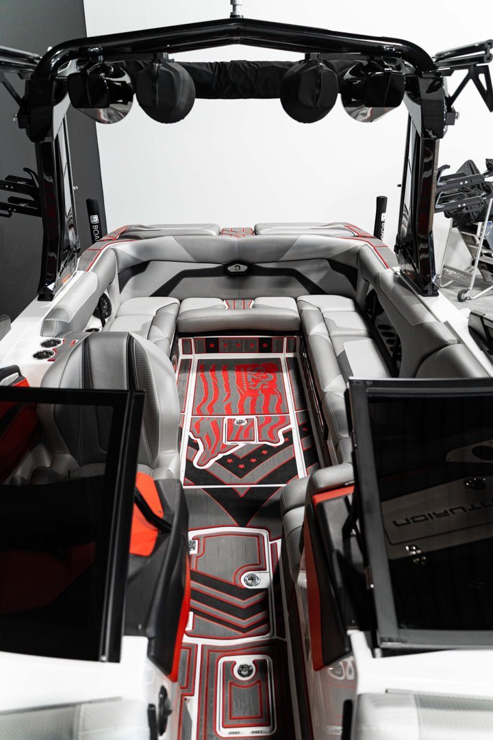 2022 Centurion Ri245 - Fire Red Metal Flake / White - BoardCo