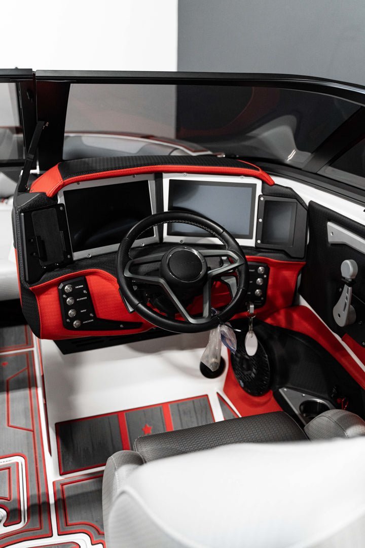 2022 Centurion Ri245 - Fire Red Metal Flake / White - BoardCo