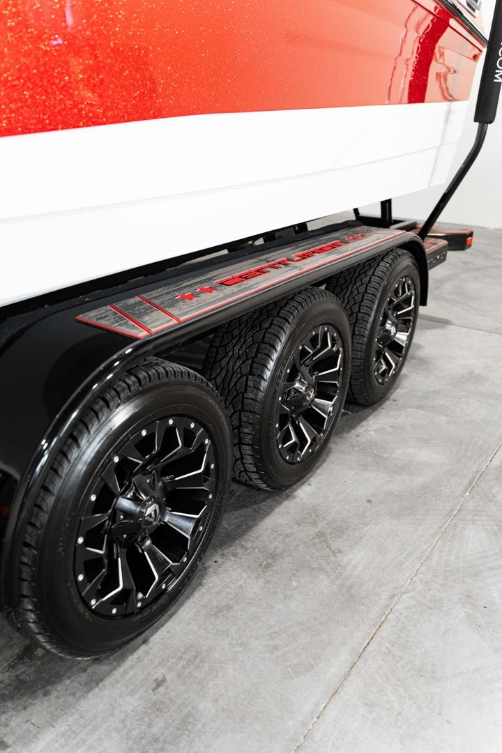 2022 Centurion Ri245 - Fire Red Metal Flake / White - BoardCo