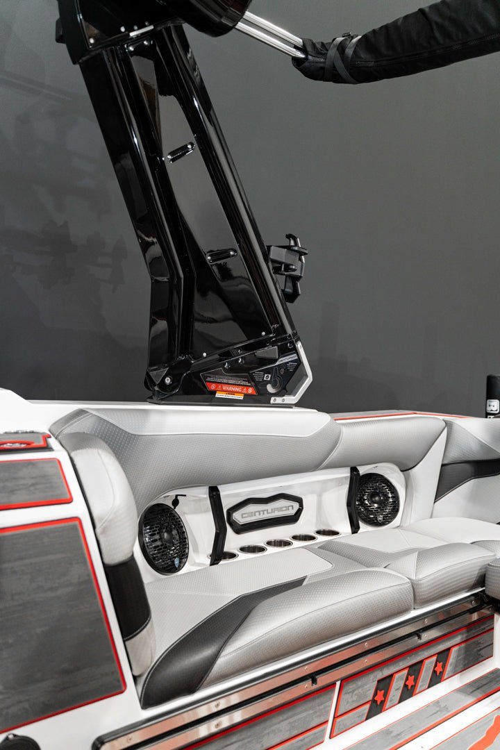 2022 Centurion Ri245 - Fire Red Metal Flake / White - BoardCo