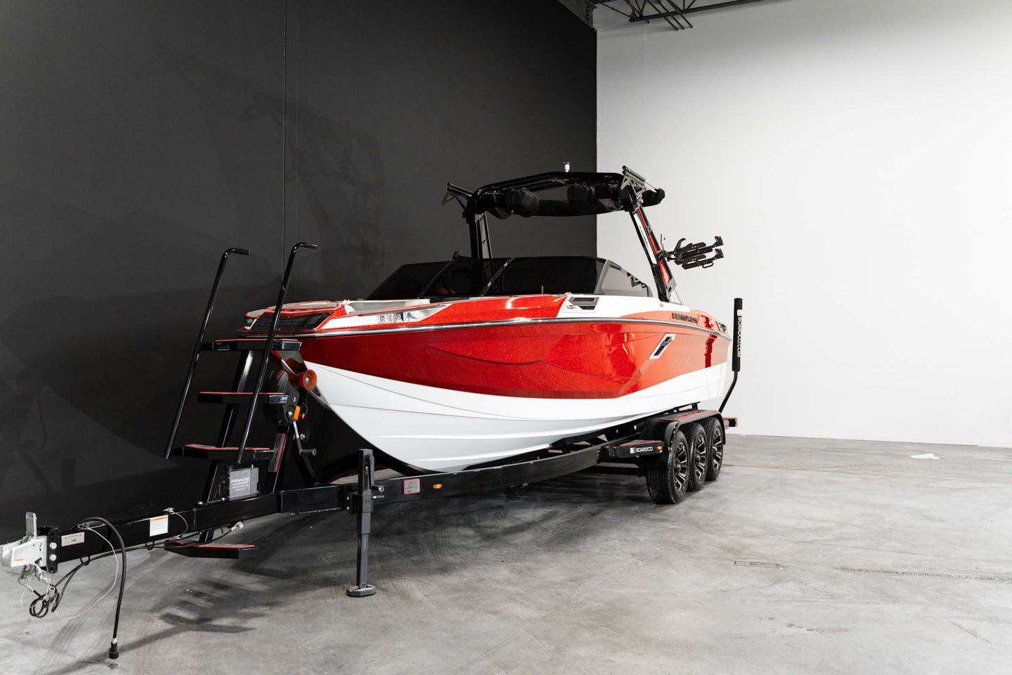 2022 Centurion Ri245 - Fire Red Metal Flake / White - BoardCo