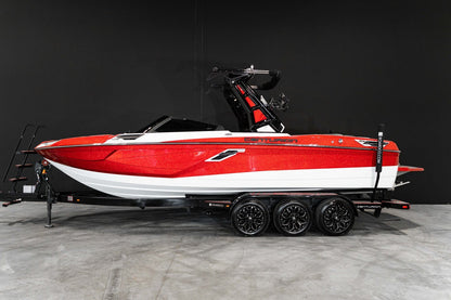 2022 Centurion Ri245 - Fire Red Metal Flake / White - BoardCo