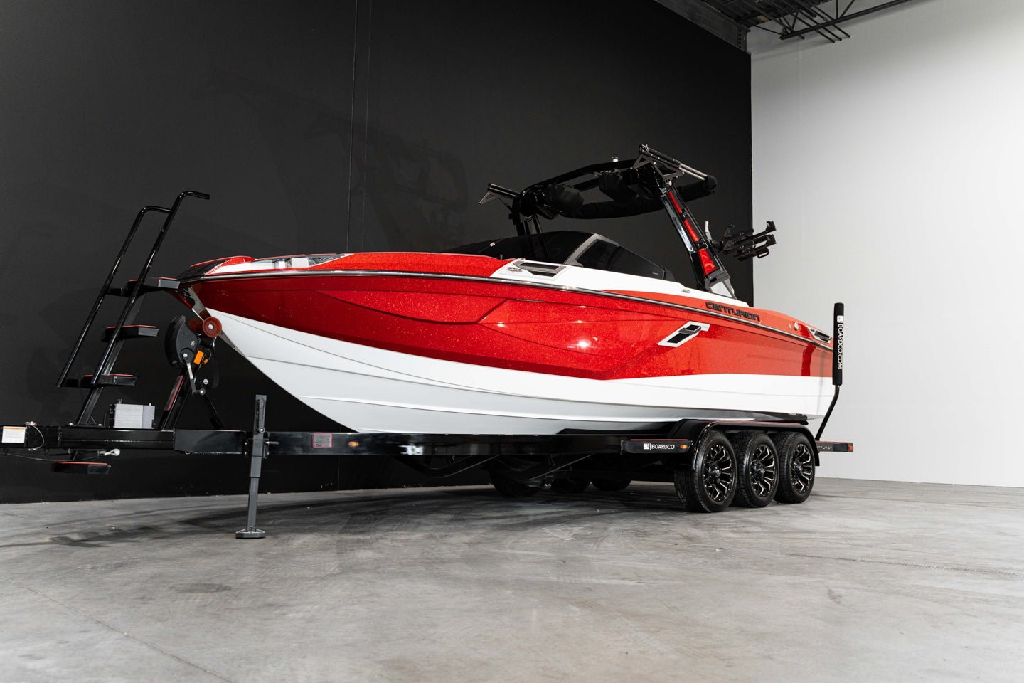 2022 Centurion Ri245 - Fire Red Metal Flake / White - BoardCo