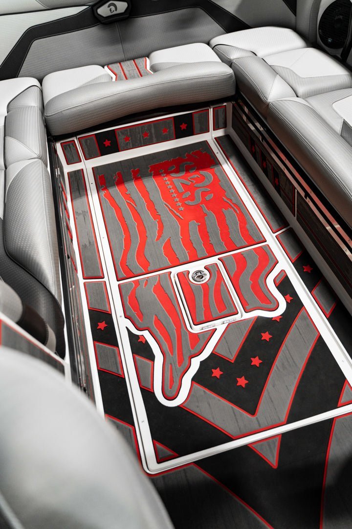 2022 Centurion Ri245 - Fire Red Metal Flake / White - BoardCo