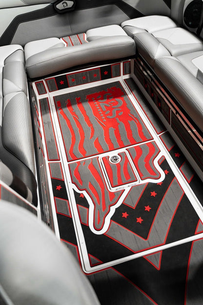 2022 Centurion Ri245 - Fire Red Metal Flake / White - BoardCo