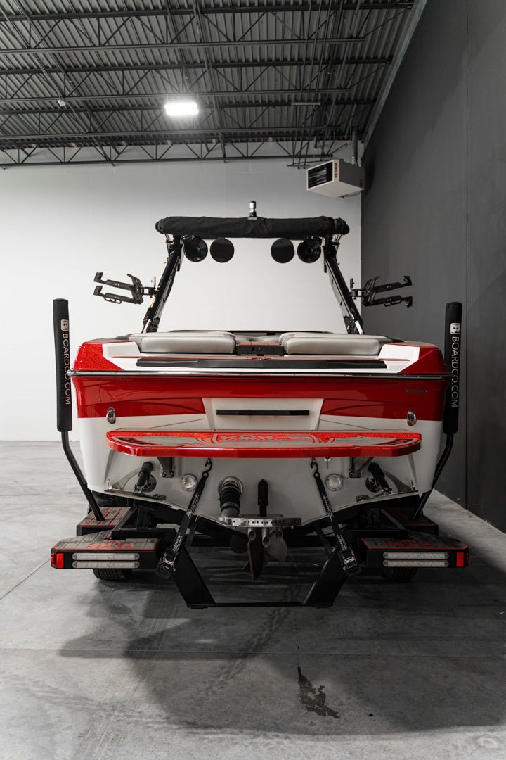 2022 Centurion Ri245 - Fire Red Metal Flake / White - BoardCo