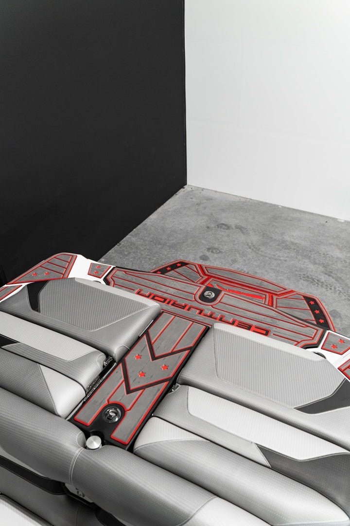 2022 Centurion Ri245 - Fire Red Metal Flake / White - BoardCo