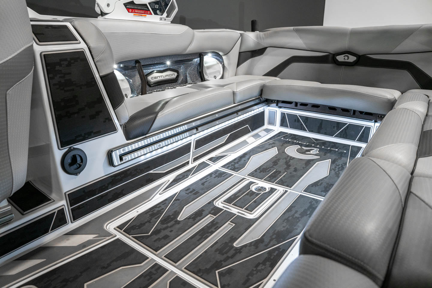 2022 Centurion Ri245 - White / Silver Flake / Gunmetal Flake - BoardCo