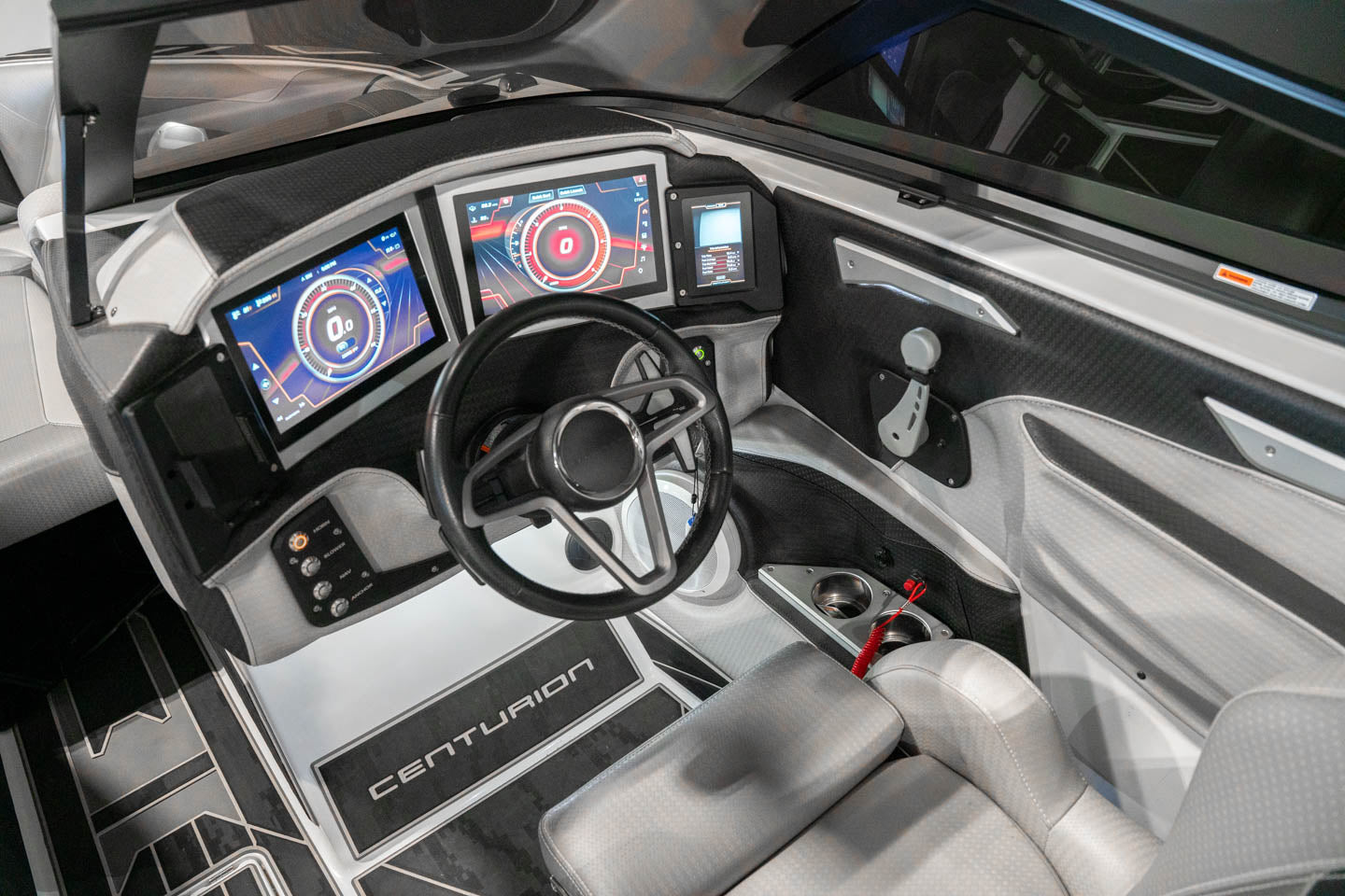 2022 Centurion Ri245 - White / Silver Flake / Gunmetal Flake - BoardCo