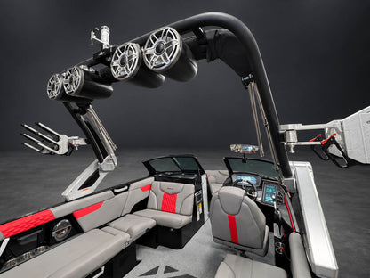 2022 Mastercraft XT24 in red w/ GRAY interior