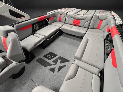 2022 Mastercraft XT24 in red w/ GRAY interior