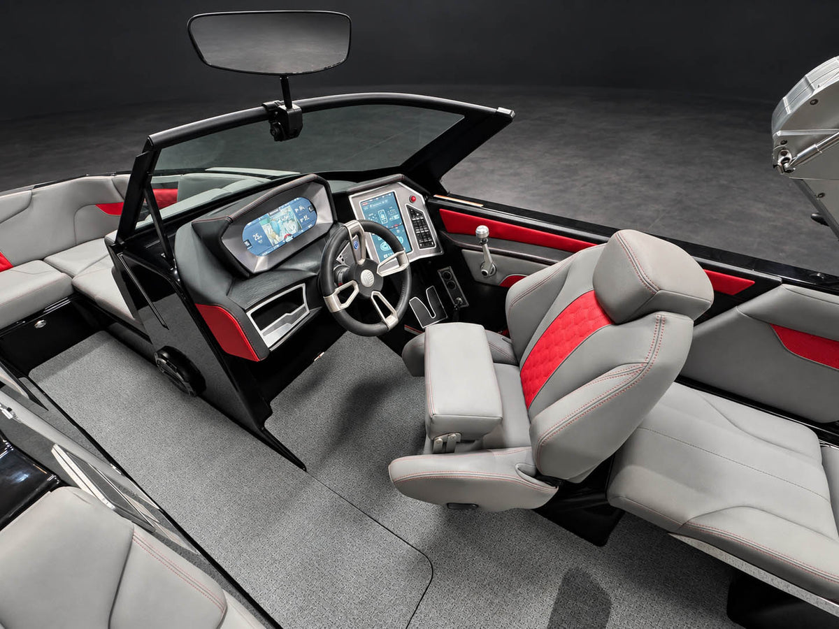 2022 Mastercraft XT24 in red w/ GRAY interior