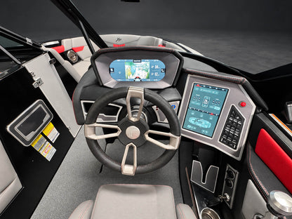 2022 Mastercraft XT24 in red w/ GRAY interior