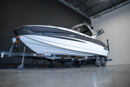 2022 Supreme S240 Black Flake / White - BoardCo Boats