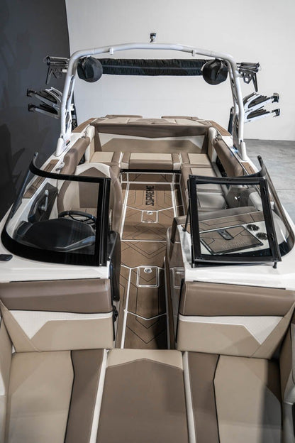2022 Supreme S240 Black Flake / White - BoardCo Boats