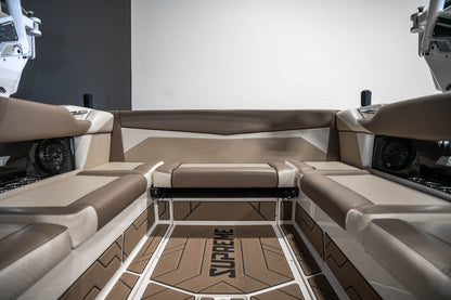 2022 Supreme S240 Black Flake / White - BoardCo Boats