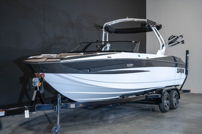 2022 Supreme S240 Black Flake / White - BoardCo Boats