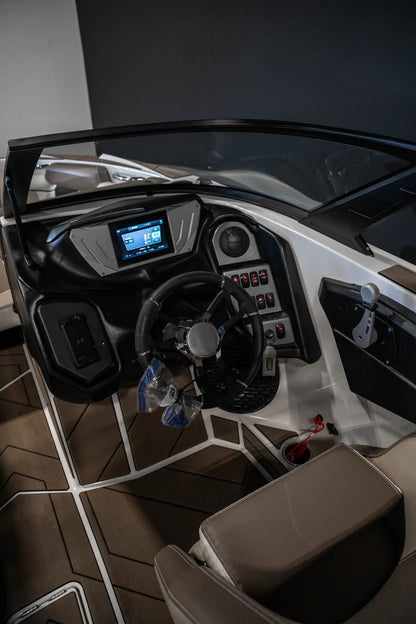 2022 Supreme S240 Black Flake / White - BoardCo Boats