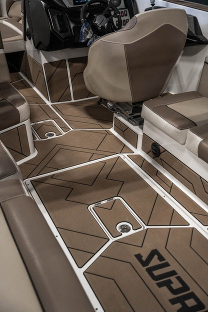 2022 Supreme S240 Black Flake / White - BoardCo Boats