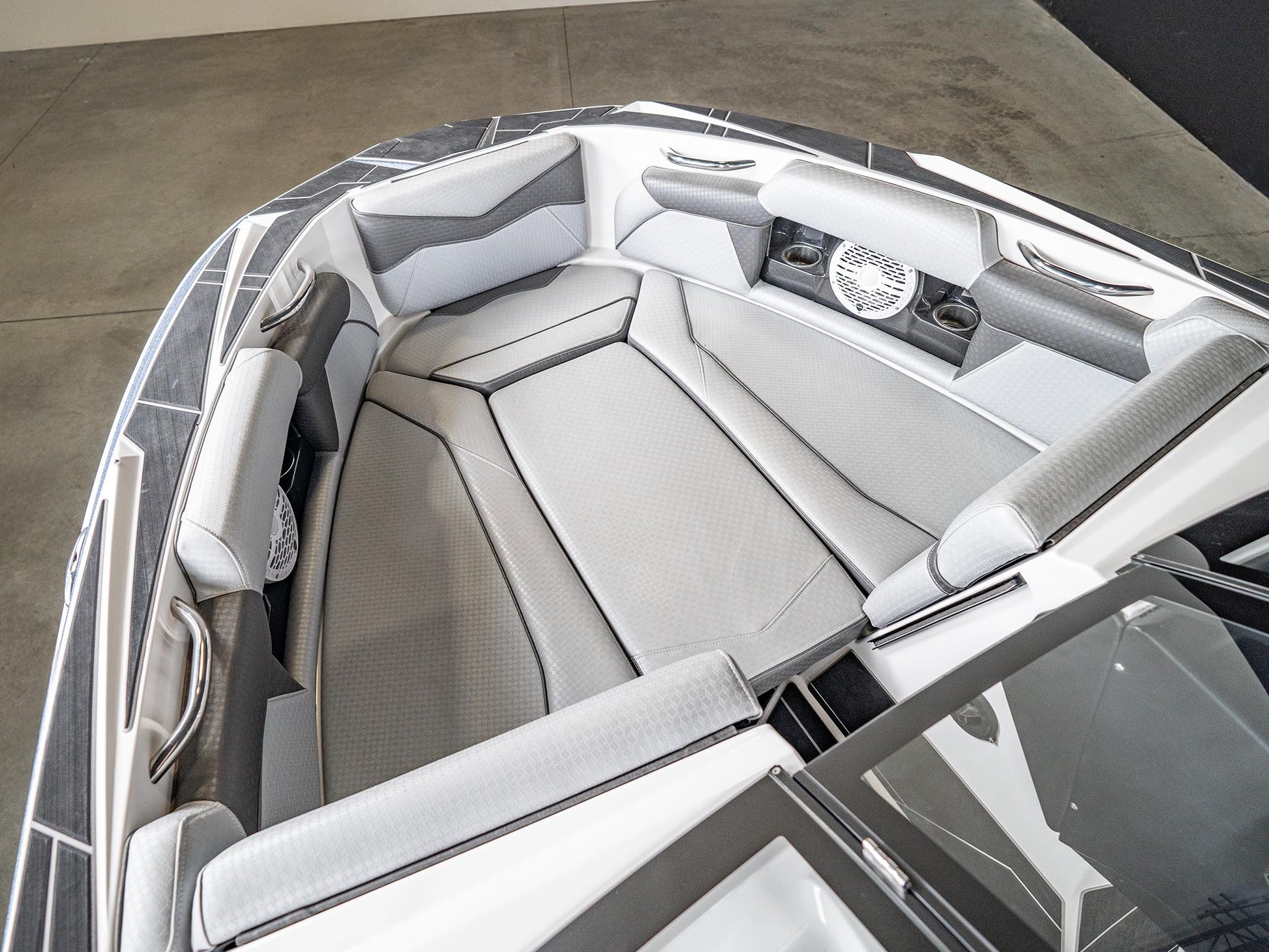 2022 Supreme S240 - Steel Blue / White - BoardCo Boats