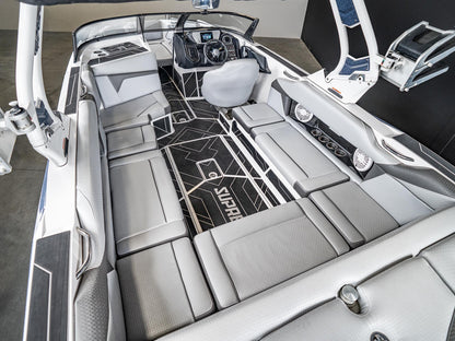 2022 Supreme S240 - Steel Blue / White - BoardCo Boats